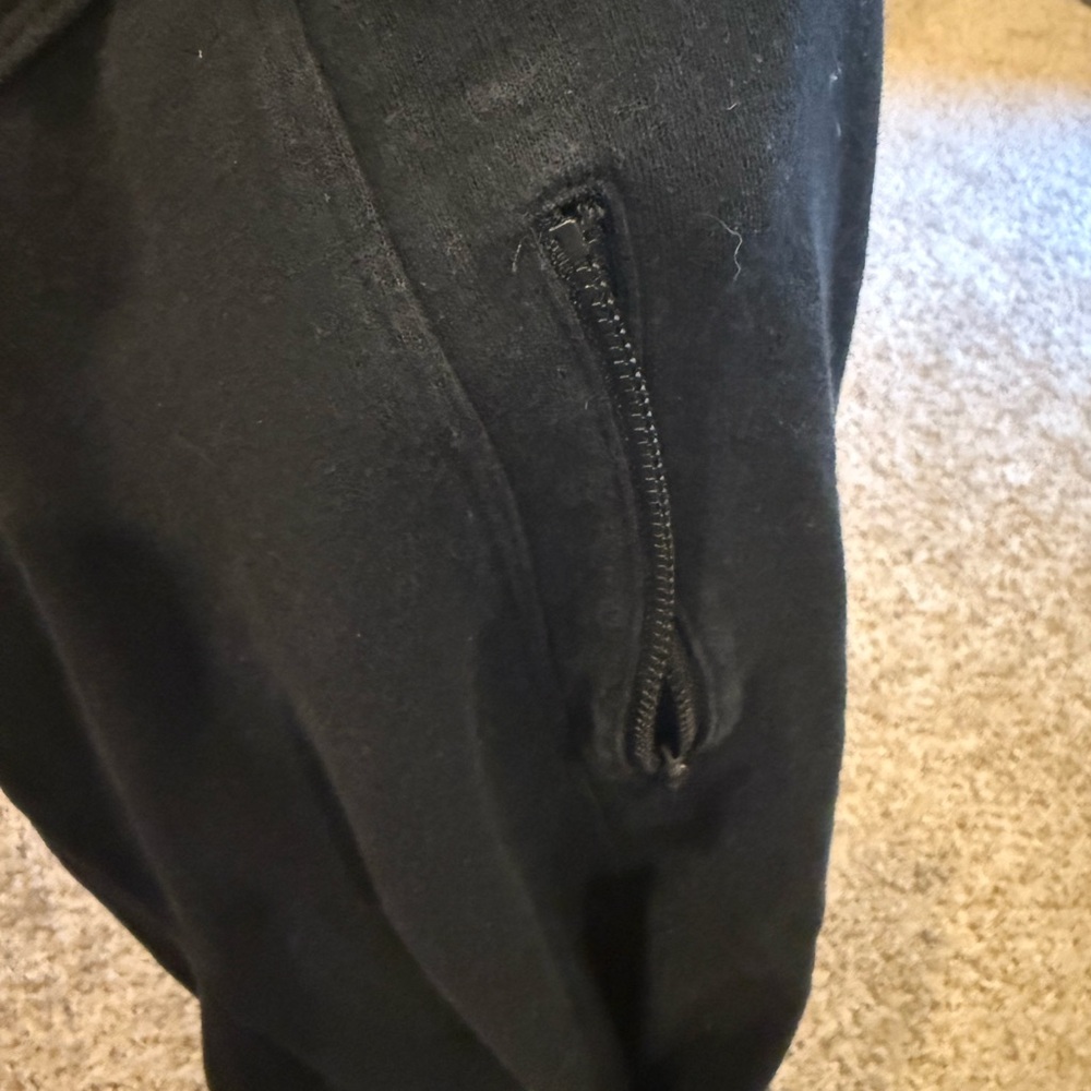 Fabletics Black Track Pants - Picture 3 of 4